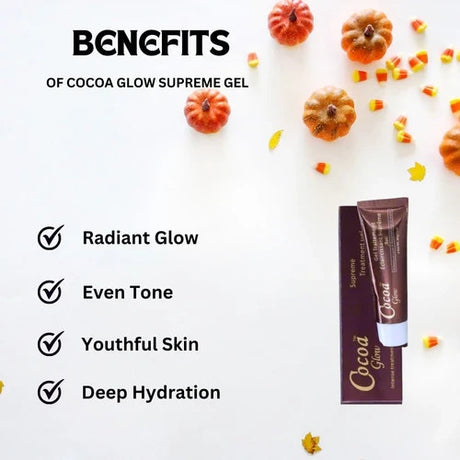 Cocoa Glow Supreme Brightening Treatment Gel 1 oz