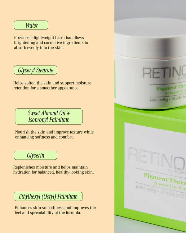 Robanda Retinol Pigment Therapy Brightening Cream 1 oz