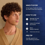 1922 by J.M.Keune for Men Refreshing Shampoo 8.5 oz