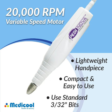 Medicool Pedinova Pro Pedicure and Manicure Electric File