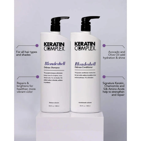 Keratin Complex Blondeshell Debrass Shampoo 33.8 oz