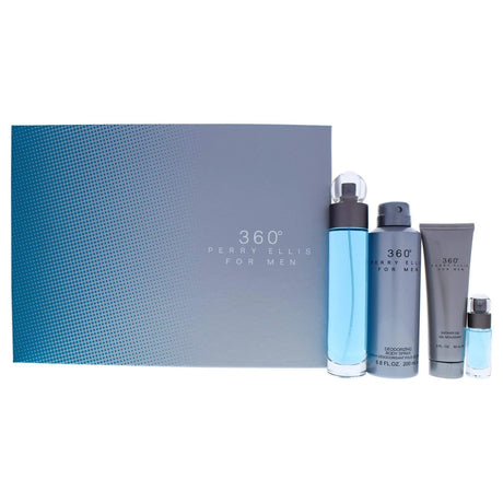 Perry Ellis 360° for Men Fragrance 4 Piece Gift Set