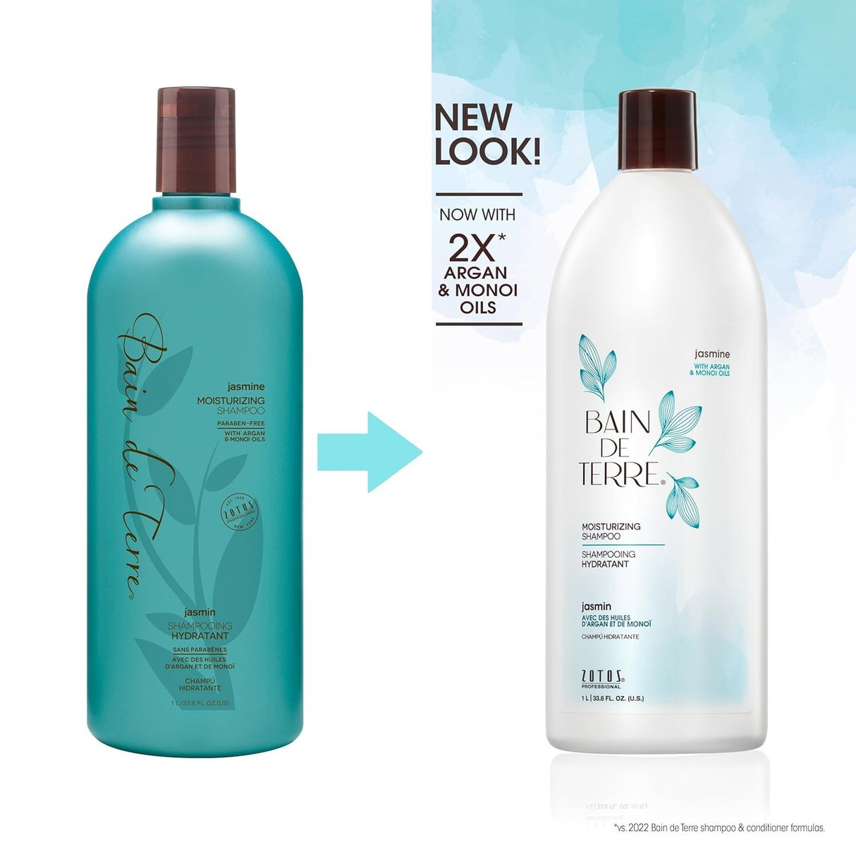 Bain de Terre Jasmine Moisturizing Shampoo 33.8 oz
