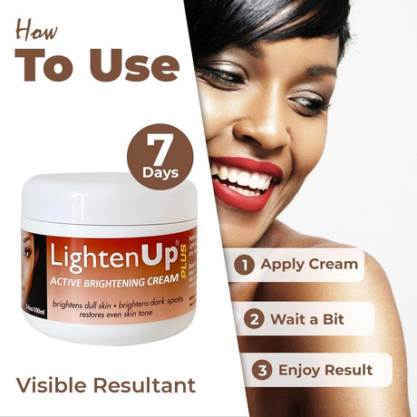 Omic LightenUp Plus Active Skin Brightening Cream 3.4 oz
