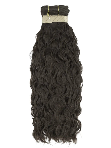 Bohyme French Refined Machine-Tied Weft Human Hair 14" Color 1B