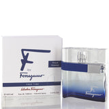 F Free Time by Salvatore Ferragamo Fragrance for Men 3 Piece Gift Set