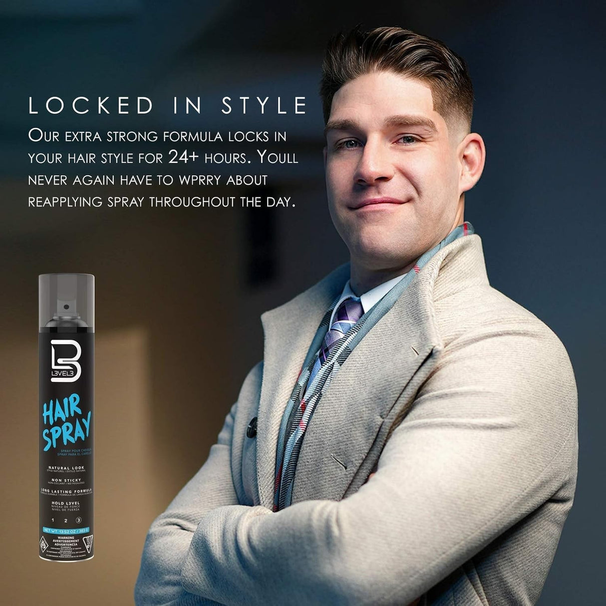 L3VEL3 Hair Spray 13 oz