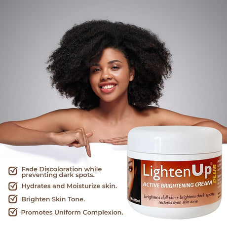 Omic LightenUp Plus Active Skin Brightening Cream 3.4 oz