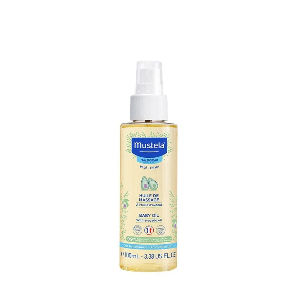 Mustela Moisturizing Baby Oil Spray 3.38 oz