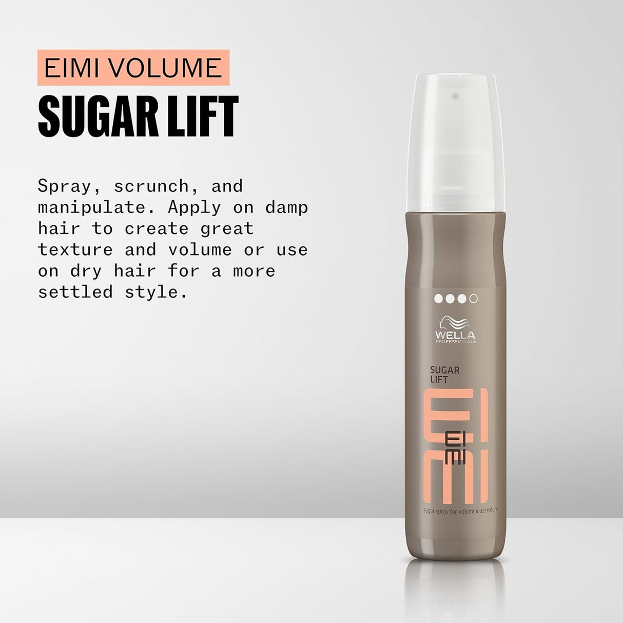 Wella EIMI Sugar Lift Voluminous Texture Spray 5.07 oz