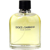 Dolce & Gabbana Pour Homme for Men Eau De Toilette Spray Tester 4.2 oz
