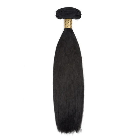 Bohyme Silky Straight Machine Tied Weft Human Hair 12" Color 1