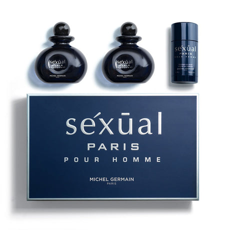 Sexual Paris Pour Homme by Michel Germain Fragrance for Men 3 Piece Set