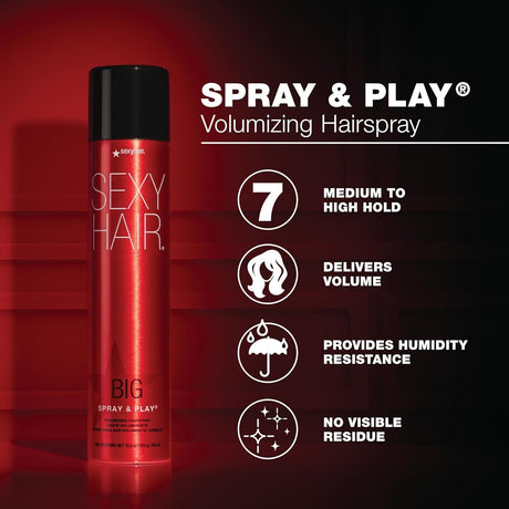 Big Sexy Hair Spray & Play Volumizing Hairspray 10 oz
