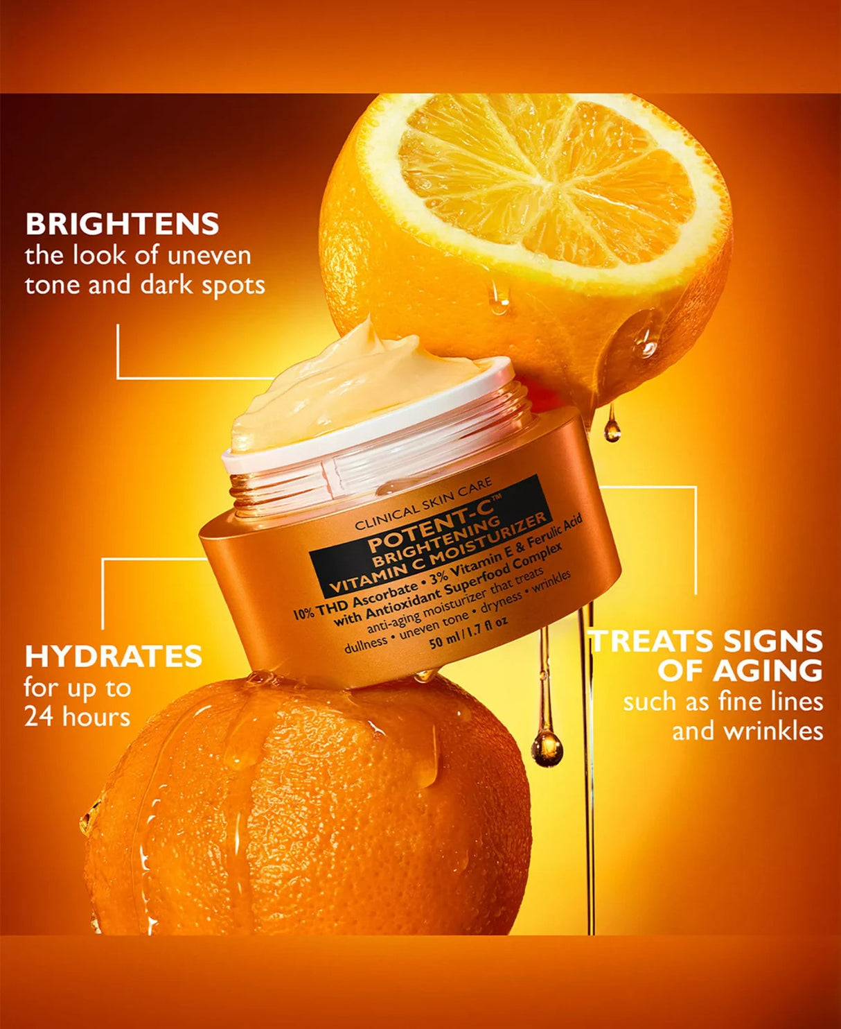 Peter Thomas Roth Potent-C Brightening Vitamin C Moisturizer 1.7 oz