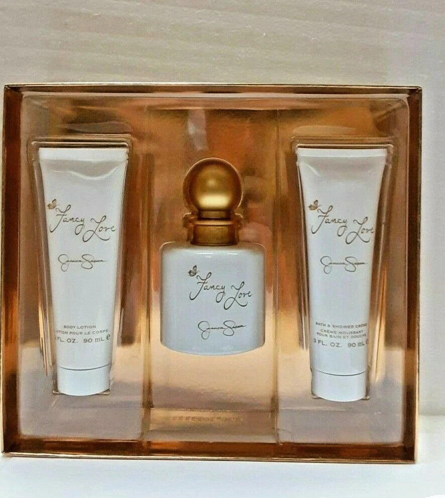 Fancy Love by Jessica Simpson Fragrance for Women 3 Piece Gift Set