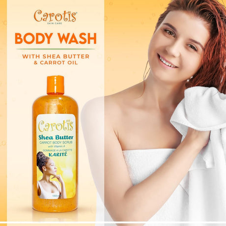 Carotis Carrot Body Wash with Vitamin "A" 33.8 oz