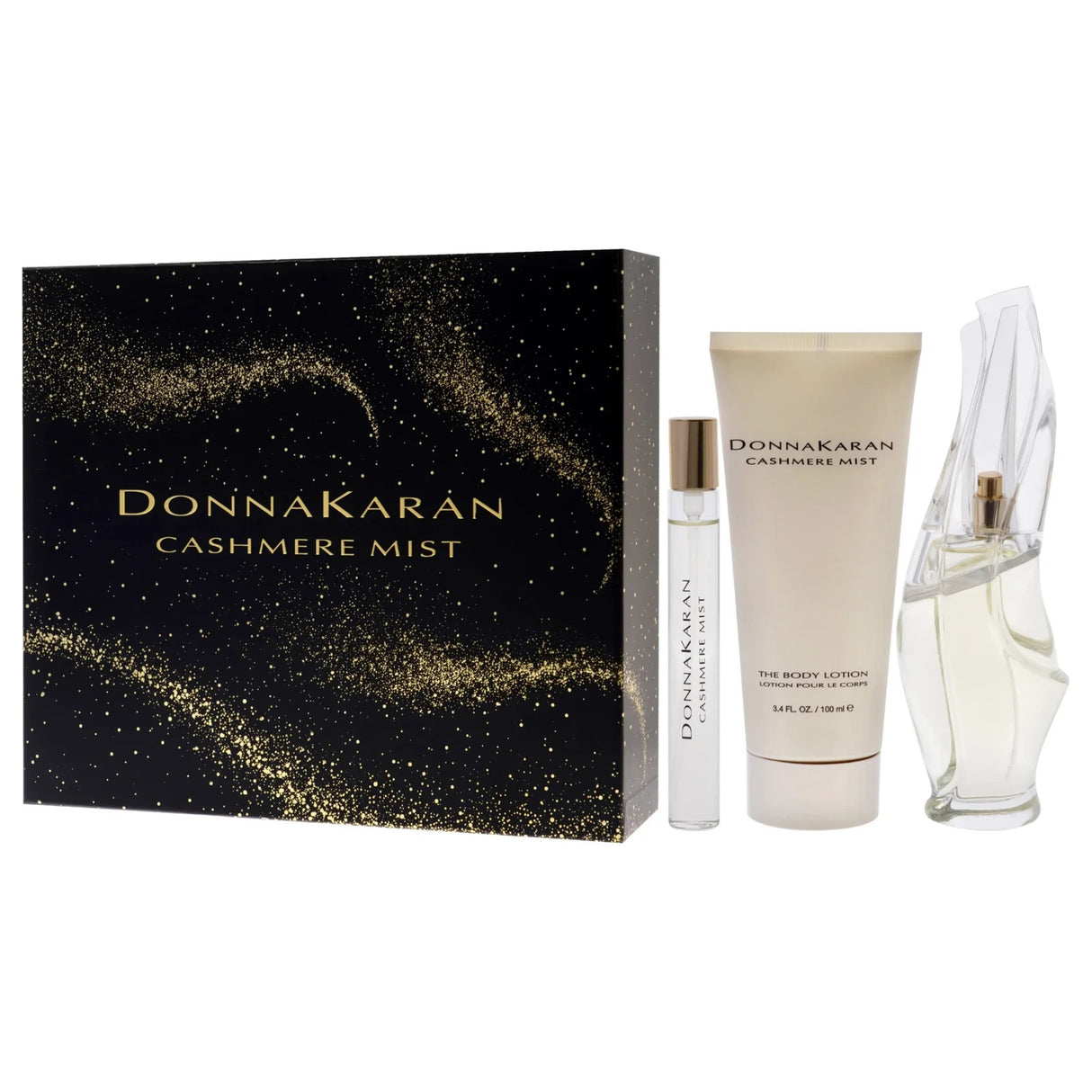 Cashmere Mist by Donna Karan Fragrance for Women 3 Piece Gift Set
