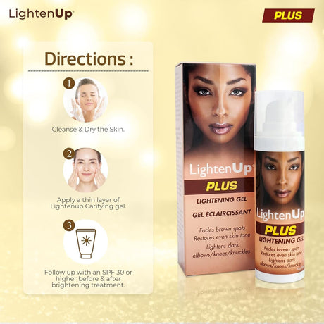Omic Lighten Up Plus Pump Papaya Extract Brightening Gel 1 oz