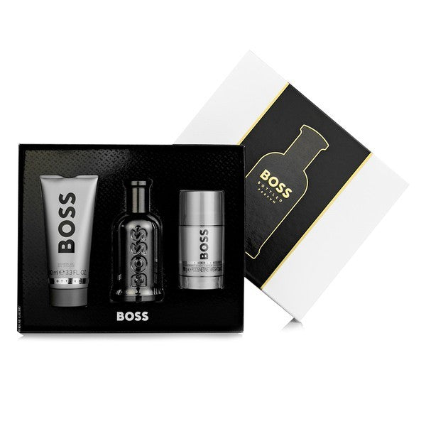 Hugo Boss Boss Bottled Parfum Fragrance for Men 3 Piece Gift Set
