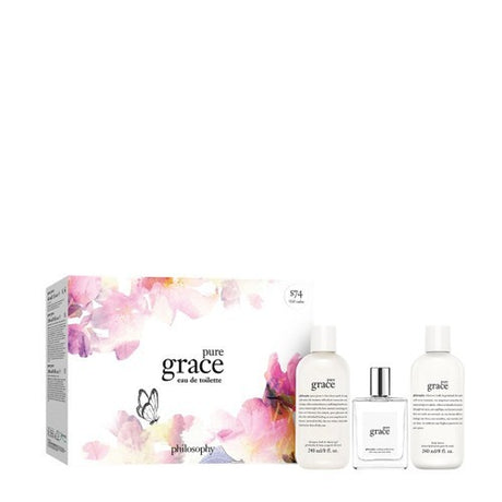 Philosophy Pure Grace Fragrance for Women 3 Piece Gift Set