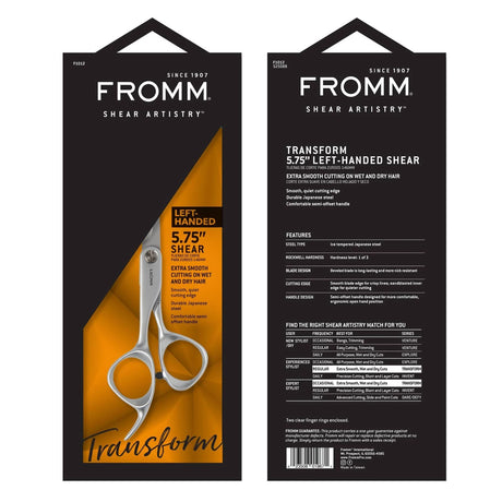 Fromm Transform 5.75" Left-Handed Hair Cutting Shears