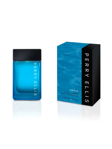 Perry Ellis Pure Blue Fragrance for Men 4 Piece Gift Set