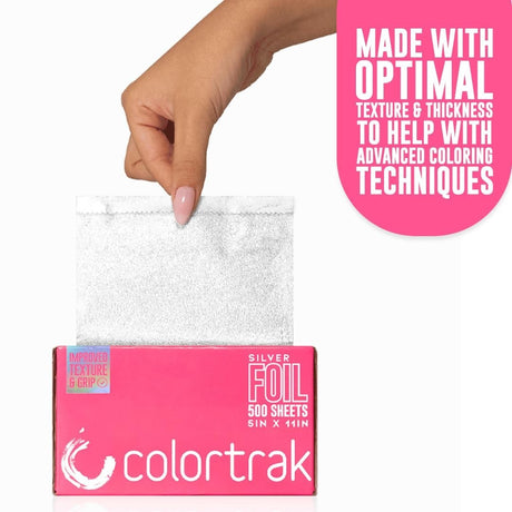 Colortrak Pop-up Foil Silver 500 Sheets