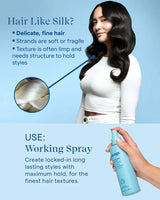 Aquage Working Spray Firm Hold 8 oz
