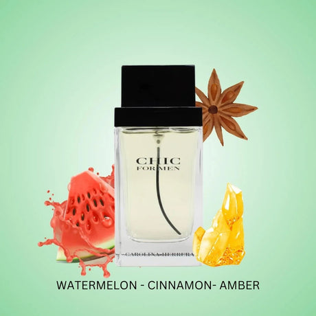 Chic for Men by Carolina Herrera Eau de Toilette Spray 3.4 oz