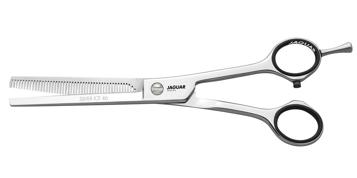 Jaguar White Line Silver Ice 6.5" Thinner Cutting Shears