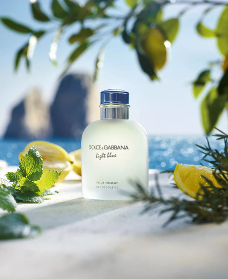 Dolce & Gabbana Light Blue Pour Homme for Men Eau de Toilette Spray 4.2 oz