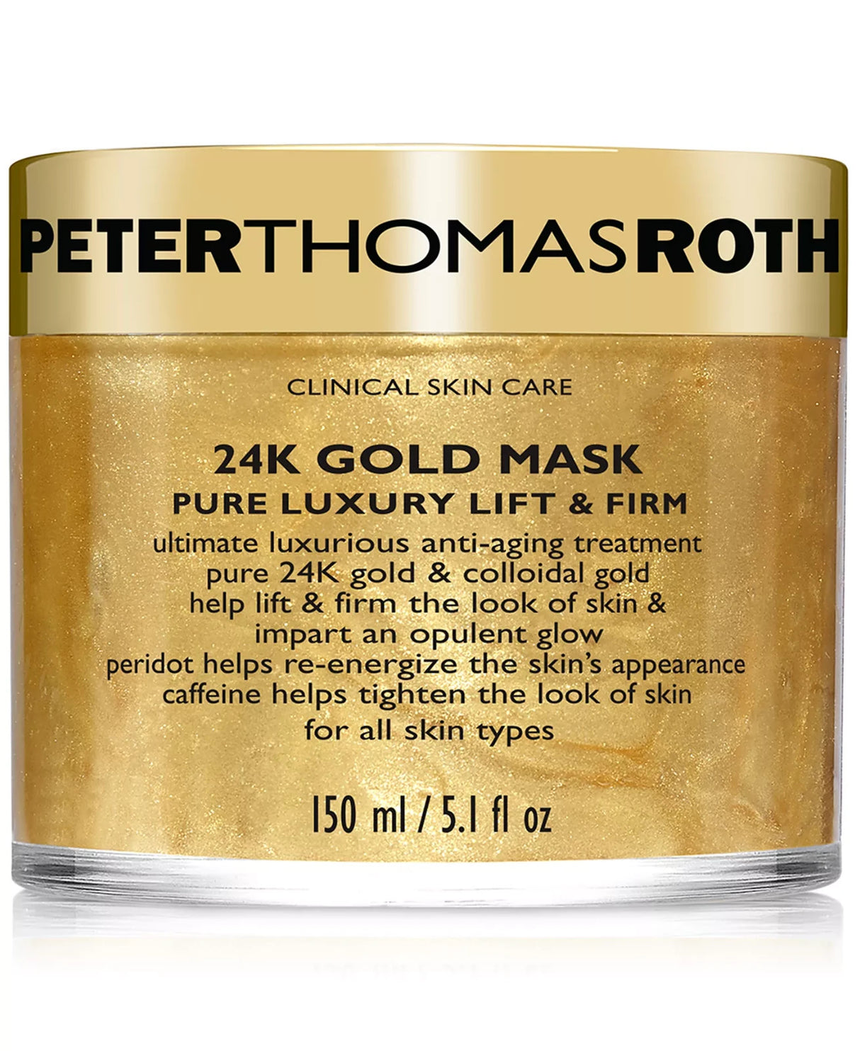 Peter Thomas Roth 24K Gold Mask Pure Luxury Lift & Firm 5 oz