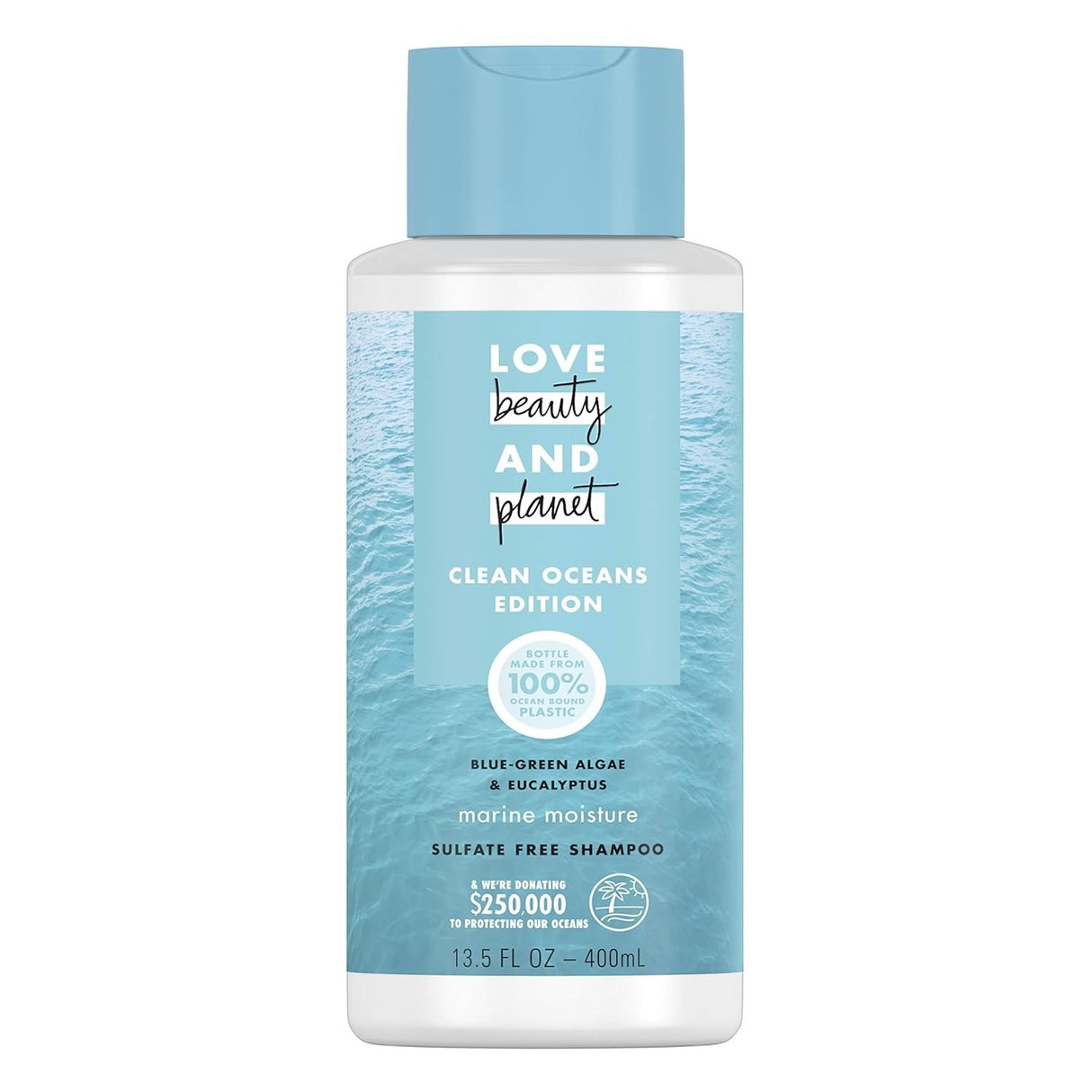 Love Beauty and Planet Marine Moisture Sulfate Free Shampoo 13.5 oz