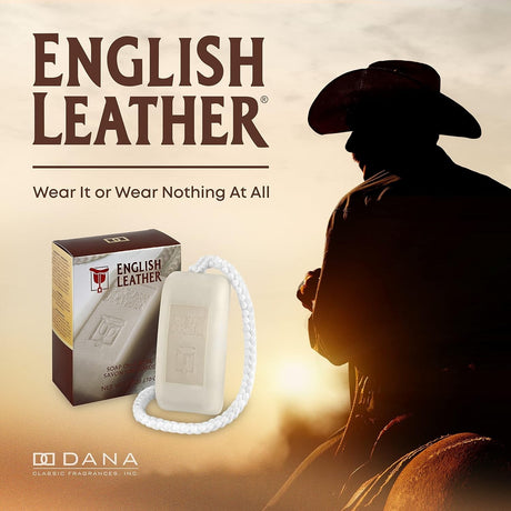 English Leather by English Leather for Men Soap On A Rope 6 oz
