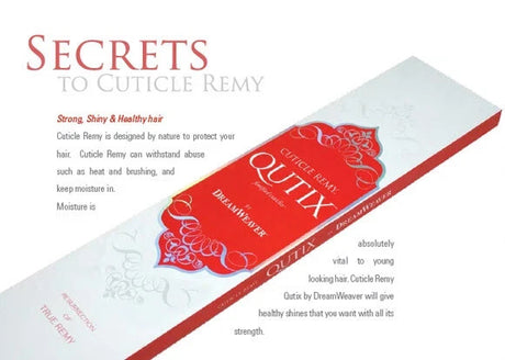 Model Model Qutix Cuticle Remy Yaki Human Hair 14'' Color 30