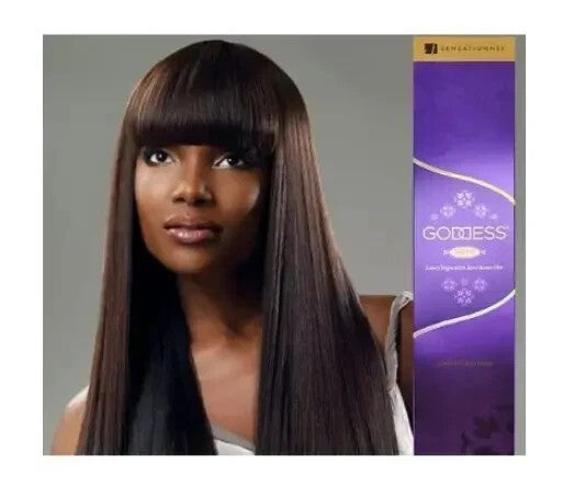 Sensationnel Goddess Luxury Remi Yaki Human Hair 10" Color 2