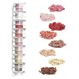 Colorevolution Mineral Eye Shadow Desert Rose Collection 8 Stack