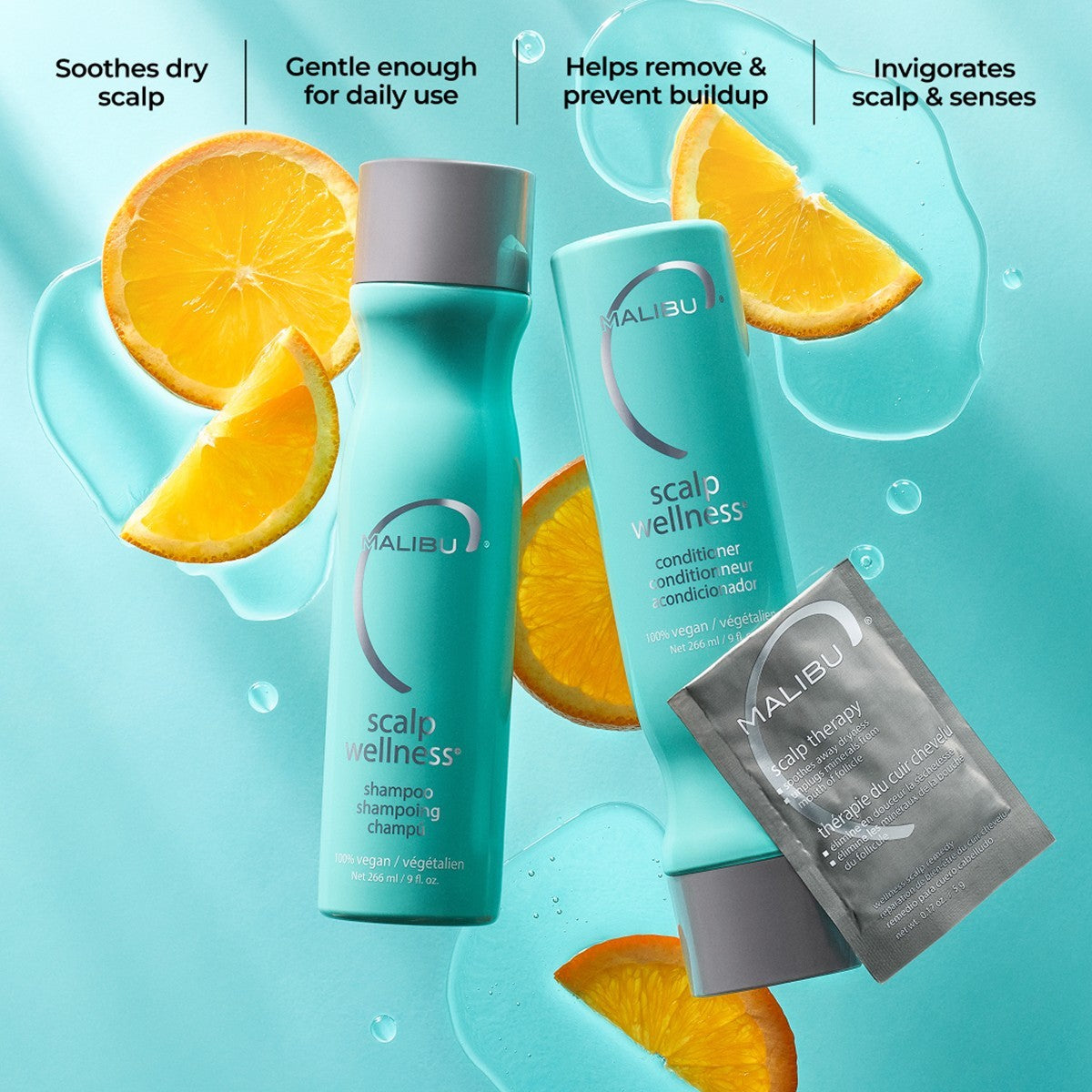 Malibu C Scalp Wellness Collection Kit