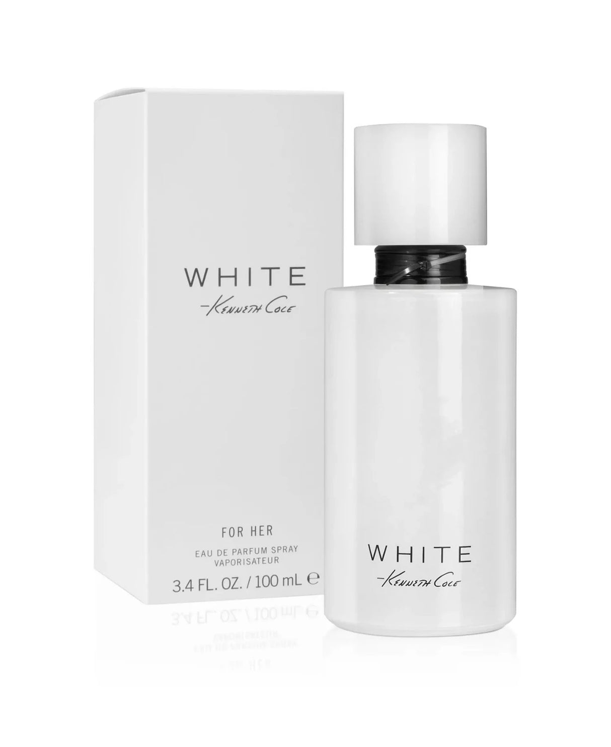 White For Her by Kenneth Cole for Women Eau de Parfum Spray 3.4 oz