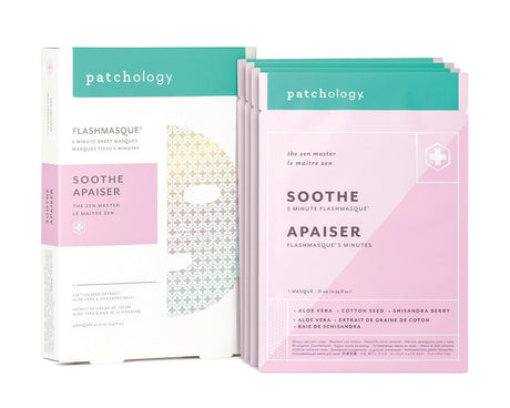 Patchology FlashMasque Soothe 5 Minute Sheet Masks