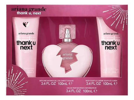 Thank U, Next by Ariana Grande Fragrance for Women 3 Piece Gift Set