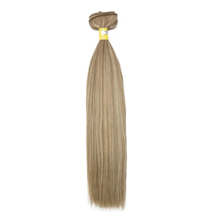 Bohyme Silky Straight Machine Tied Weft Human Hair 22" Color D14/BL22