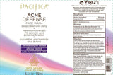 Pacifica Acne Defense Face Wash 5.8 oz
