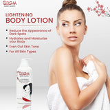 Geisha Beauty Secrets Kojic Acid Skin Brightening Body Lotion 13.5 oz