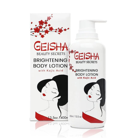 Geisha Beauty Secrets Kojic Acid Skin Brightening Body Lotion 13.5 oz