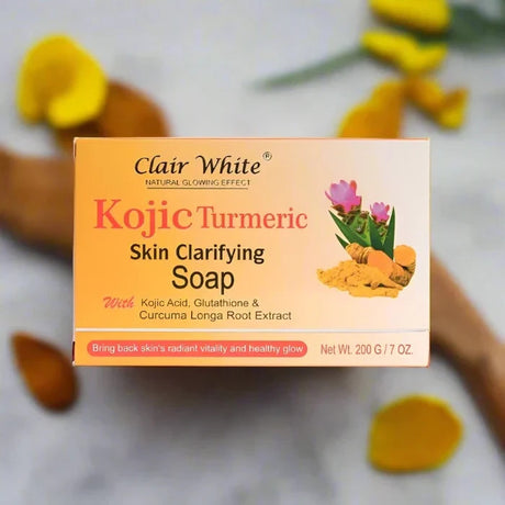 Clair White Kojic Turmeric Skin Clarifying Soap 7 oz