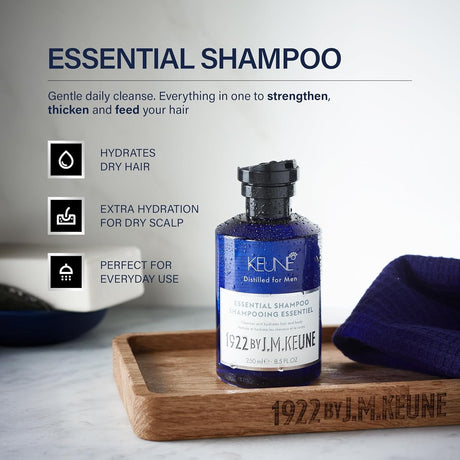1922 by J.M.Keune for Men Essential Shampoo 8.5 oz