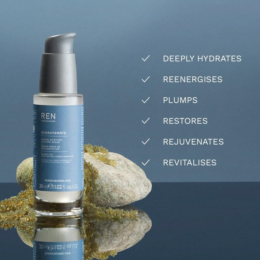 Ren Everhydrate Marine Moisture Restore Serum 1 oz