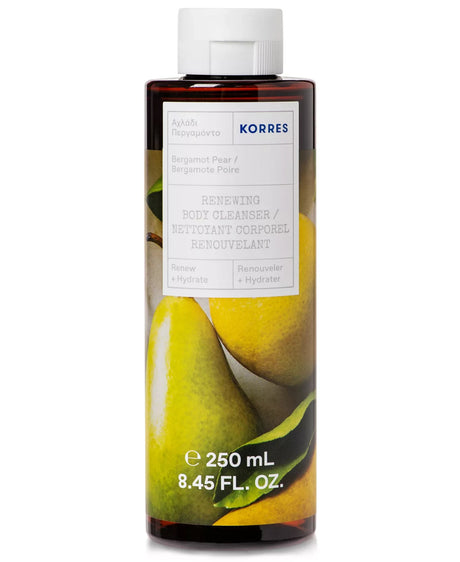 Korres Renewing Body Cleanser Bergamot Pear 8.45 oz